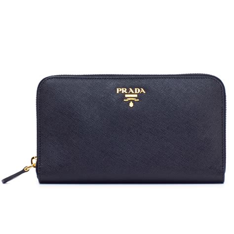 prada 1m0506|Prada Peonia Saffiano Metal Leather Zip Wallet 1M0506 .